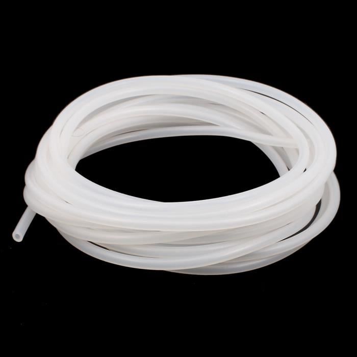 3mm x 5mm translucide eau tube silicone Tuyau Flexible pompe à air 5 mètres long