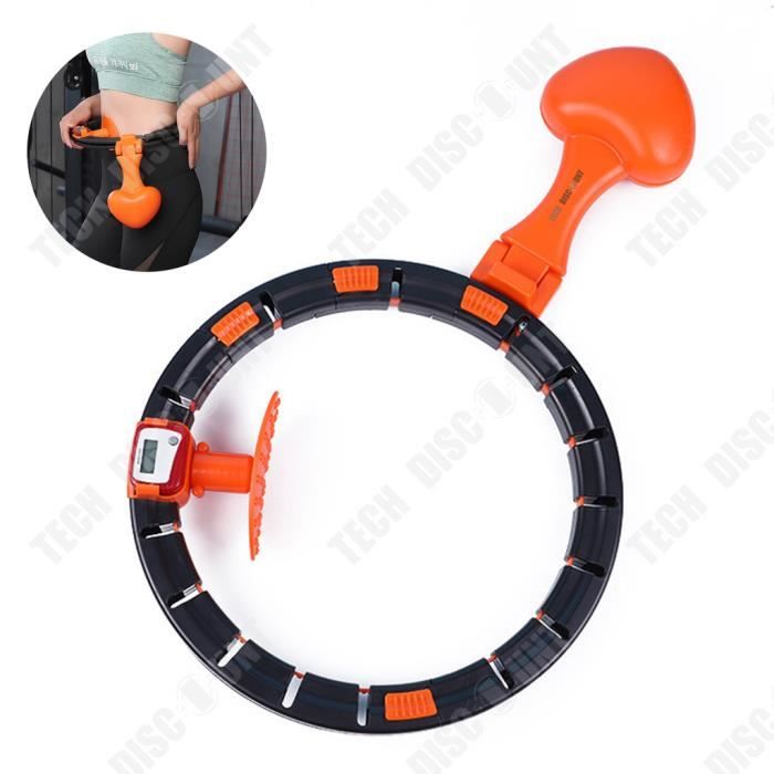 TD® Le hula hoop créatif intelligent ne tombe pas de la taille et de l'abdomen Équipement de fitness fixe amovible à 360 ° surround