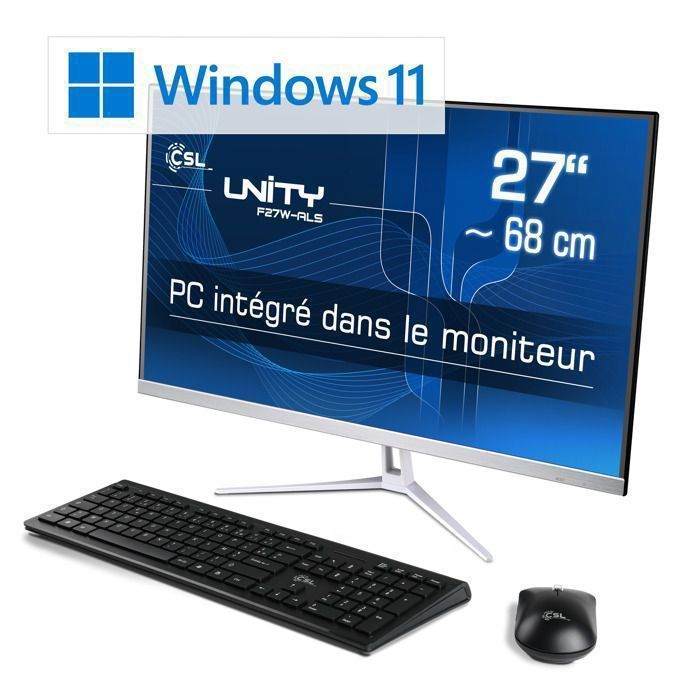 Csl COMPUTER F27W-ALS Blanc - vue 8