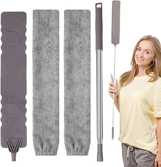 Plumeau Poussière, Plumeau Télescopique Plumeau Avec Manche