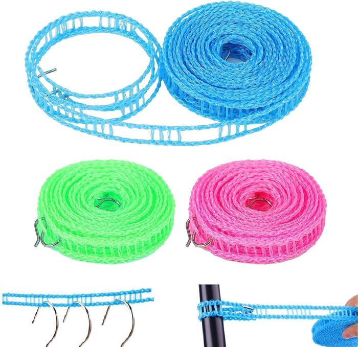 Corde Plastique 5mm X 100m - Parfaite Pour Linge Extérieur, Volets Et Camping | Fabriquée En Espagne