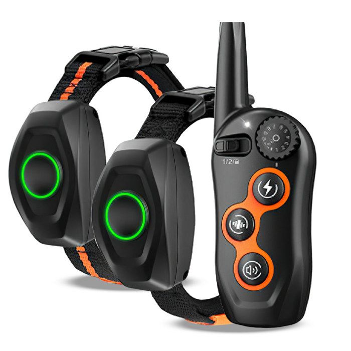 Comparer les prix de Collier De Dressage Pour Chien - Collier Electrique Pour Chien Rechargeable - Portée 600 m - Son Vibration Choc - IPX7 étanche