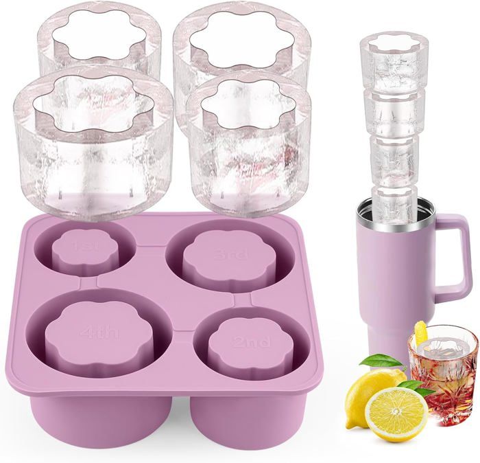 Lifhety Glacons Moule Silicone, Stanley Cup Accessoires Bac A