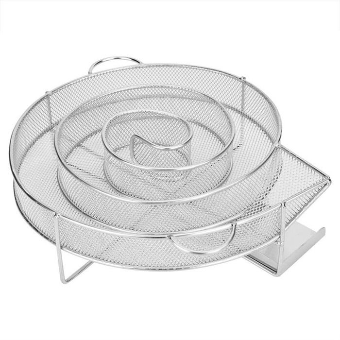 Générateur De Fumée Froide Ronde 33 Cm – Acier Inoxydable Pour Barbecue Sphérique & Fumoir