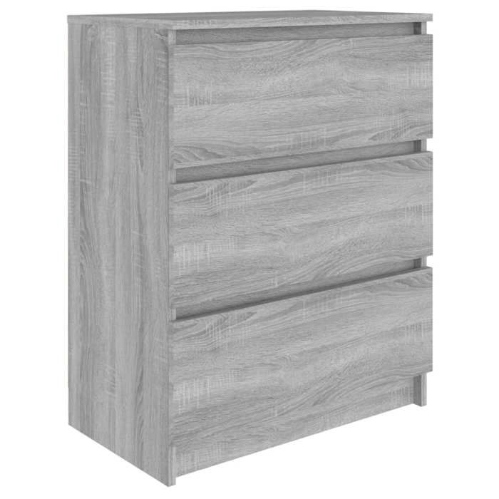 Buffet basarmoire commode Buffet Sonoma gris 60x35x76cm Bois dingénierie 1505198 FrenchDays
