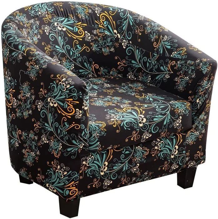 AQIGR Housse De Fauteuil Chesterfield Cabriolet Extensible 2 Pièces - Protection Élégante Et Confortable