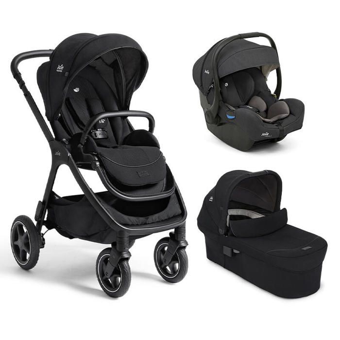 JOIE - Poussette Trio Finiti + Siège auto i-Gemm 3 + Nacelle Ramble XL V2 Eclipse