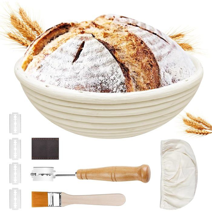 Banneton Pour Pain Panier De Fermentation Rond De 23 Cm Panier De
