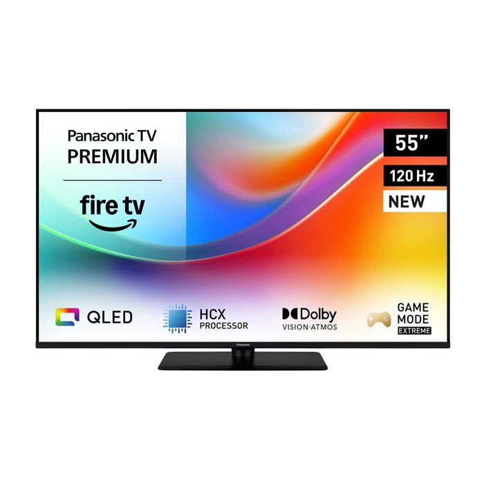 Panasonic TV 55W85BEZ 55" 139 cm 4K 120Hz QLED TV avec Fire TV intégré - vue 2