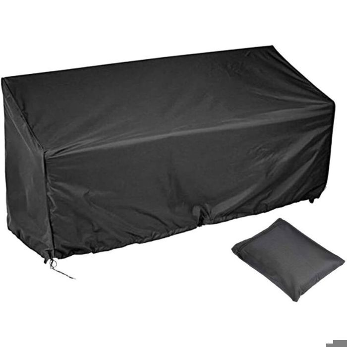 Housse banc extérieur – MLBQ – 162x66x89cm imperméable polyester – protection pluie/soleil – jardin