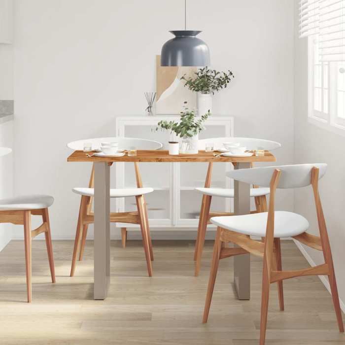 Table à dîner - Montage simple - pour cuisine - 110 x 50 x 76 cm Bois d ...