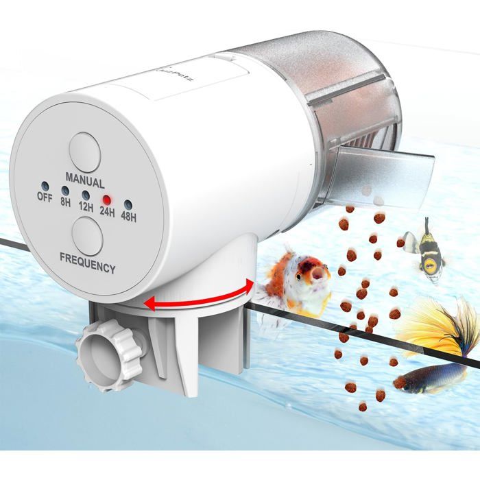 Distributeur De Nourriture Automatique Pour Poissons-A