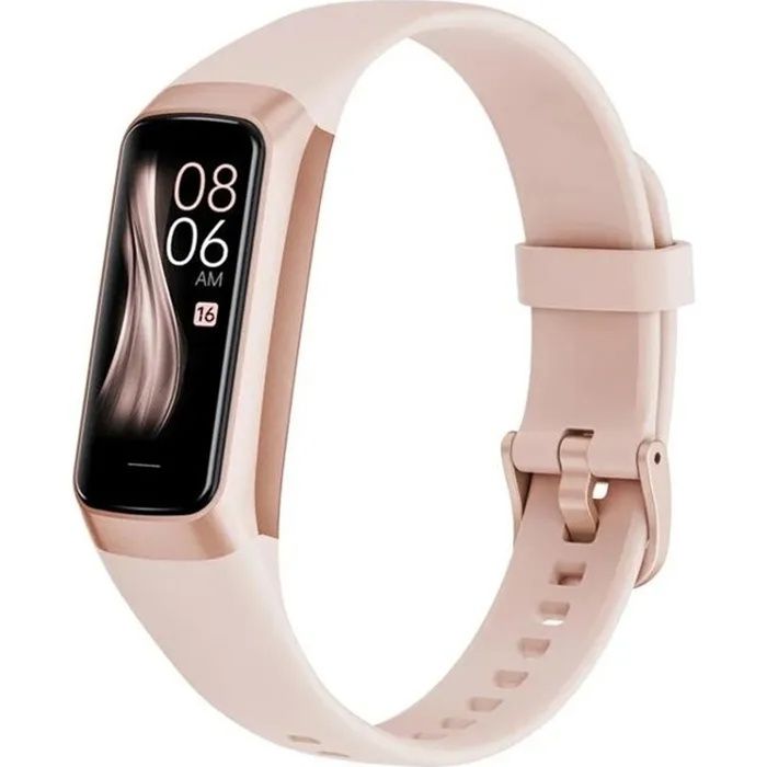 Montre Connectée - C60 - Rose - Suivi Santé - Notifications - Étanche 3 ATM Montre Connectée - C60 - Rose - Suivi Santé - Notifications - Étanche 3 ATM