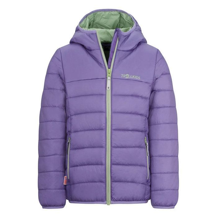 Veste Trollkids Eikefjord Violet pour Fille