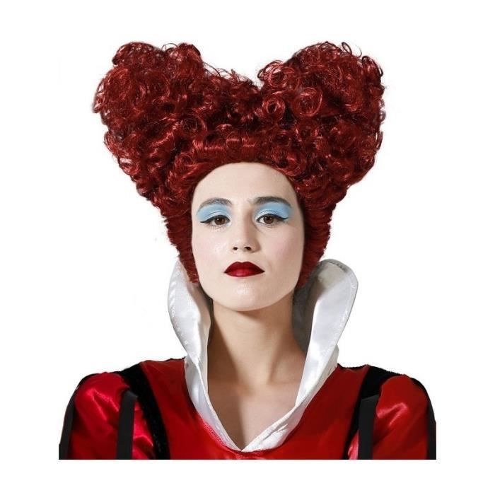 Perruque reine rouge new arrivals