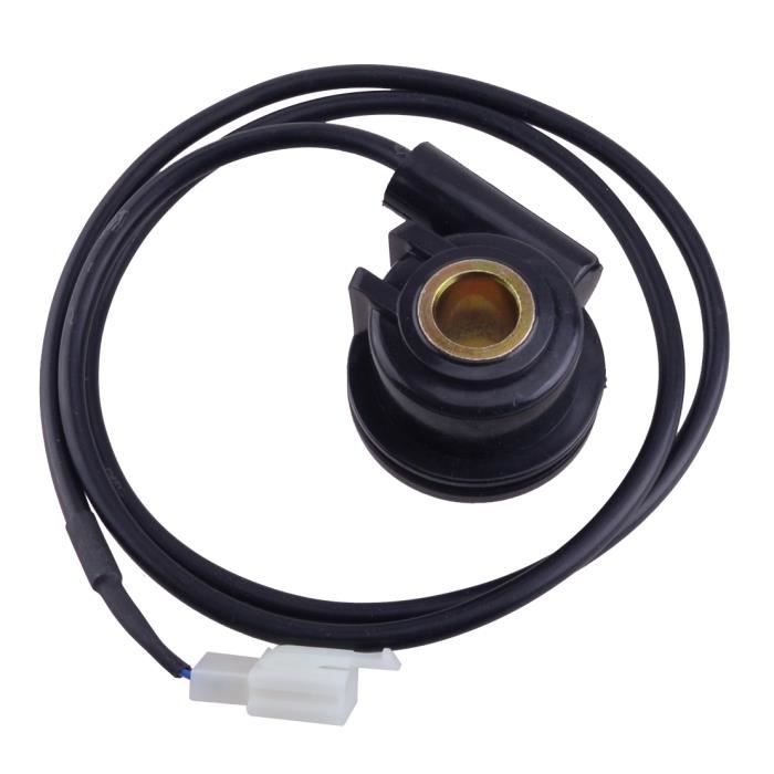 Pignon D’entraînement Pour Compteur De Vitesse – Universel 12 Mm, Noir, Avec Câble, Compatible Scooter GY6 Et Autres Modèles