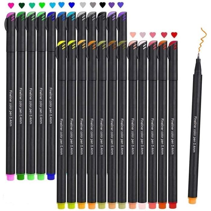 20 Couleurs Remplacé Crayon Multi-couleur Enfants Peinture Stylo ÉTUDIANT Outils de dessin