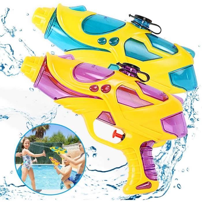 Lot De 2 Pistolets à Eau Feu D'artifice - Jouets D'été Pour Piscine, Plage, Jardin Et Fêtes