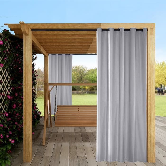 Rideau Pour Pergola Exterieur Noella Blog