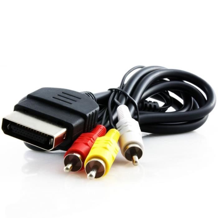 Childhood Composite RCA Kabel Audio Video Kabel para Xbox 1 Generación Konsole AV RCA 