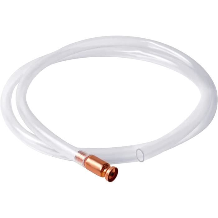 Tuyau Siphon XCRPRT 2m - PVC Anti-Statique - Transfert Essence/Eau/Diesel
