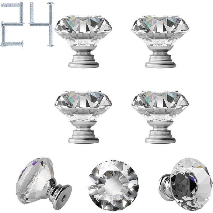 Bouton De Tiroir Vintage Doré Motif Fleurs - Métal Laiton - Occasion (prix à L'unité)
