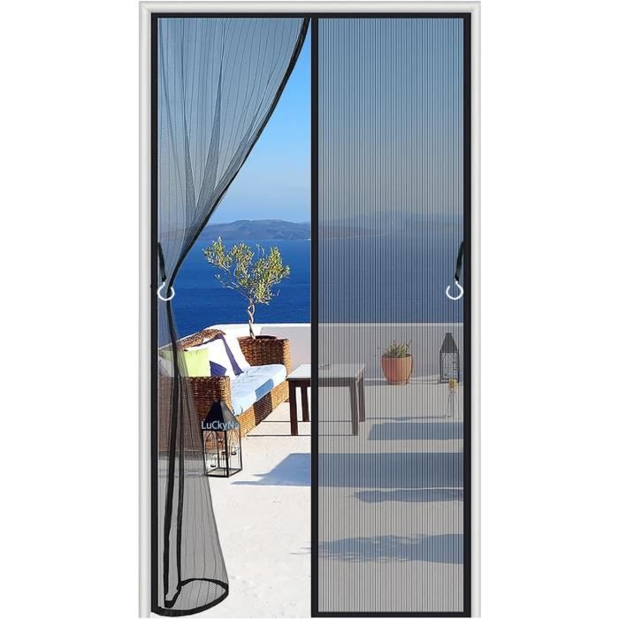 Moustiquaire Sur Mesure AimantéE 185 X 230 Cm Facile à Installer