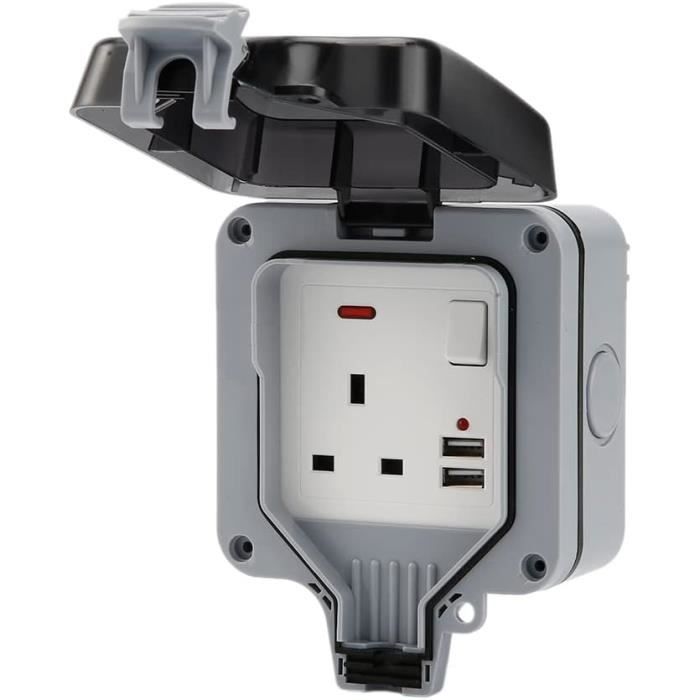 Cache Prise De Charge Printbtw - Compatible Bosch Performance - Noir - Neuf