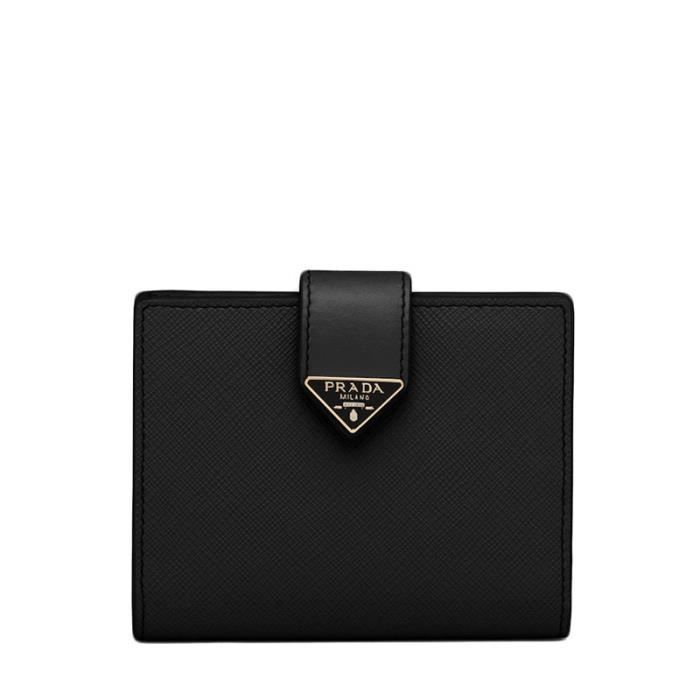 Portefeuille Prada noir