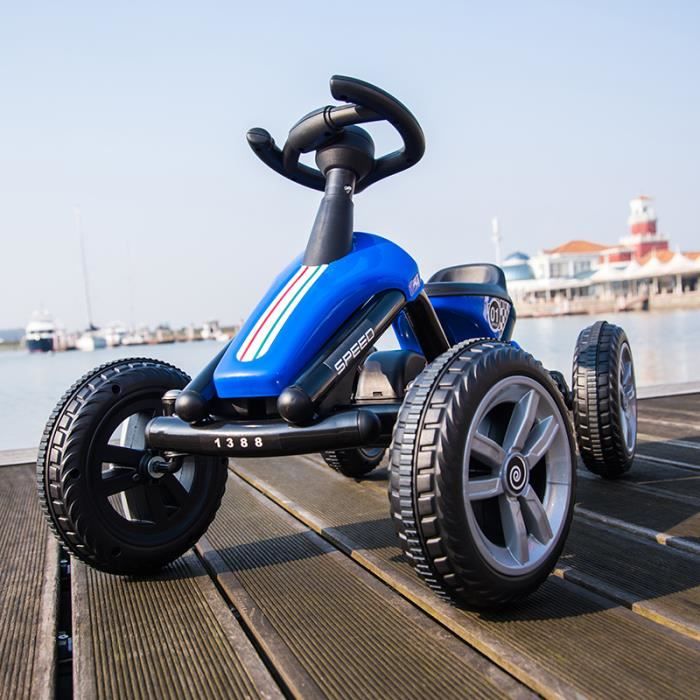 Bleu Pedale Aller Kart 4 Roues Pedale Velo Pour 1 5 Ans Enfants Monter Sur Jouet Activites De Plein Air Exercice Formation Achat Vente Quad Kart Buggy Cdiscount