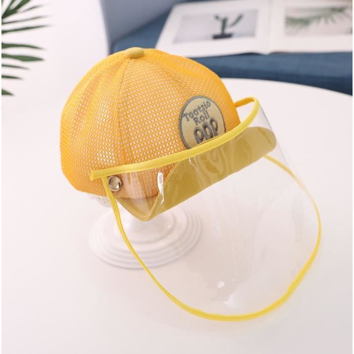 Chapeau Pour Enfants Amovible Anti Mousse Ete Nouveau Chapeau De Soleil Pour Bebe Jaune Achat Vente Casquette Cdiscount