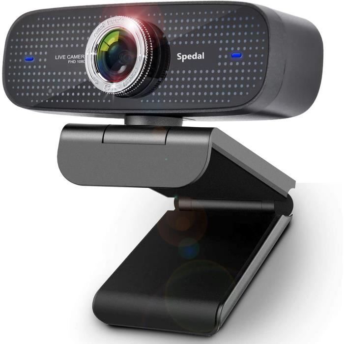 1080P Full HD Webcam Grand Angle 100° Stream Web Caméra PC Webcam USB avec  Microphone Webcam Mac Ordianteur pour Chat Vidéo [174] - Cdiscount  Informatique