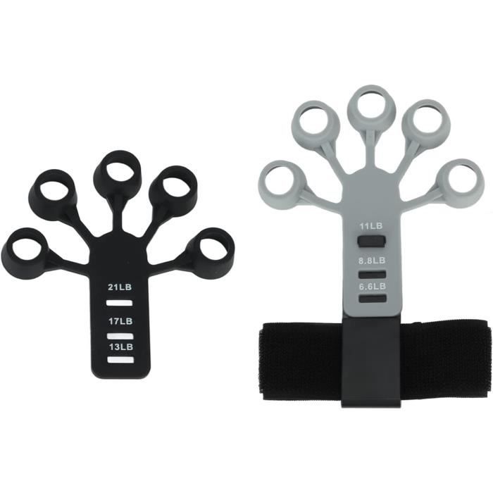 Kit D’entraînement De La Prise FIDWALL – 4 Niveaux De Résistance Pour Doigts Et Poignée (10-60 Kg) – Idéal Pour Sportifs, Grimpeurs, Musiciens Et Rééducation