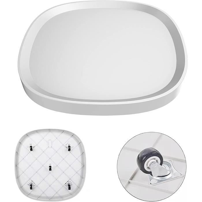 Nortene Support à Roulettes Bois "Flora Roll Color" - 30 Cm - Anthr