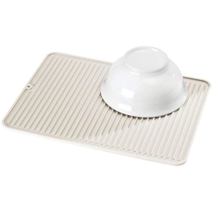Égouttoir à vaisselle antidérapant – grand tapis égouttoir en silicone pour  la vaisselle – tapis à vaisselle adapté au lave-va[549] - Cdiscount Maison
