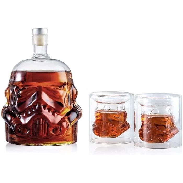 Bouteille de stormtrooper, décanteur de whisky créatif transparent 202 ...
