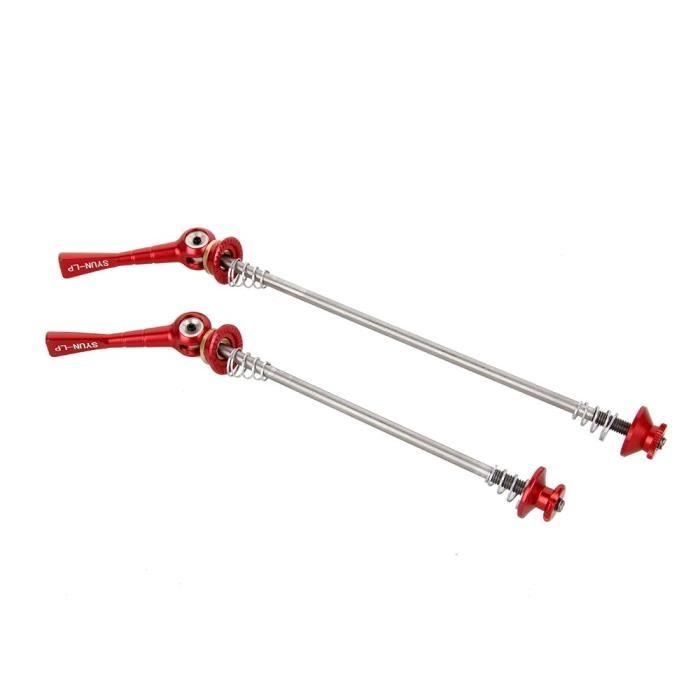 Velo Roue Arriere Acier Liberation Rapide Brochette 135 Mm Nouveau Sports Vacances Composants Pieces De Velos