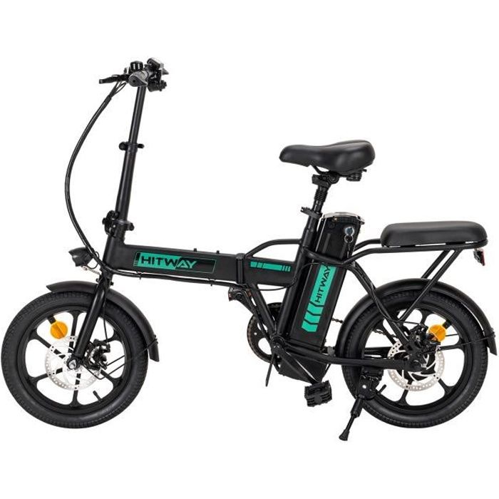 Vélo électrique pliable HITWAY - Adulte 16\