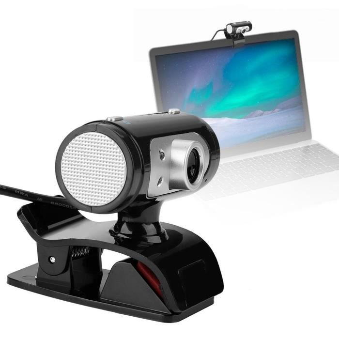 Richer-R Camera PC,Webcam HD, Plug and Play Caméra HD 720p USB ordinateur  Mini Camera Construit en micro pour windows 2000 / xp /