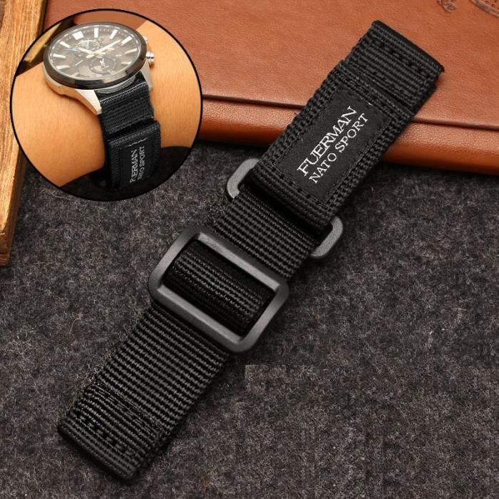 Bracelet best sale montre velcro
