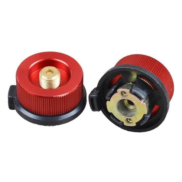 VGEBY Adaptateur de tête de brûleur à gaz Réchaud de camping extérieur utilisation adaptateur de