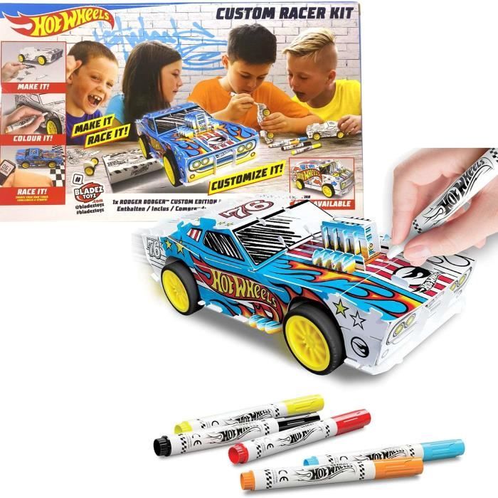 Jouet créatif - BLADEZ - Hot Wheels Maker Kitz - Assemblage sans colle