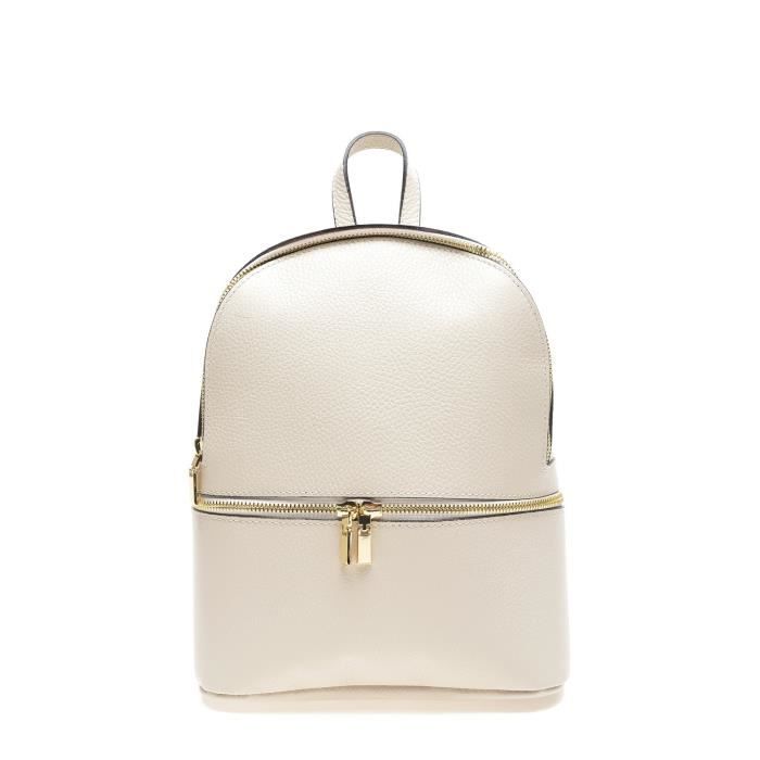 SS23 CF 1778 Sac main Carla Ferreri Cuir de vache UNI Beige