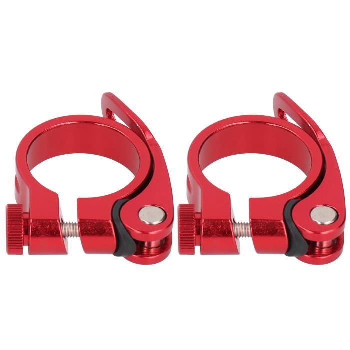 COLLIER SERRAGE TIGE DE SELLE RAPIDE ALU NOIR DIAM 31,8mm 3700948084113 - P2R