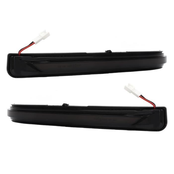 Feux De Clignotant Séquentiels LED Fumés Pour Rétroviseurs Nissan Maxima 2009-2014 - Ambre, Plug & Play