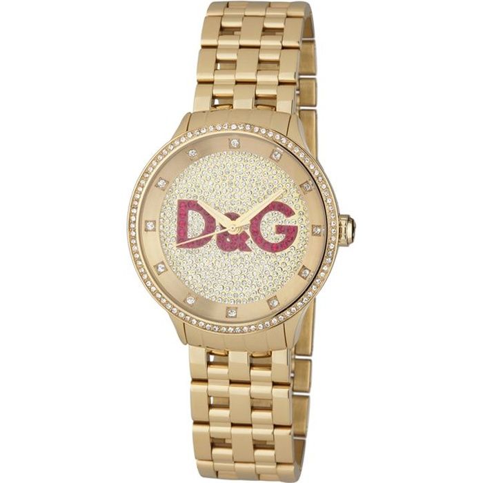 Montre dolce gabbana femme or Clearance
