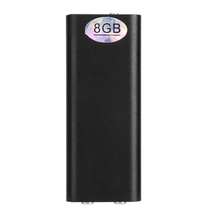 Enregistreur MP3, Enregistreur Vocal à clé, Réduction du Bruit Durable