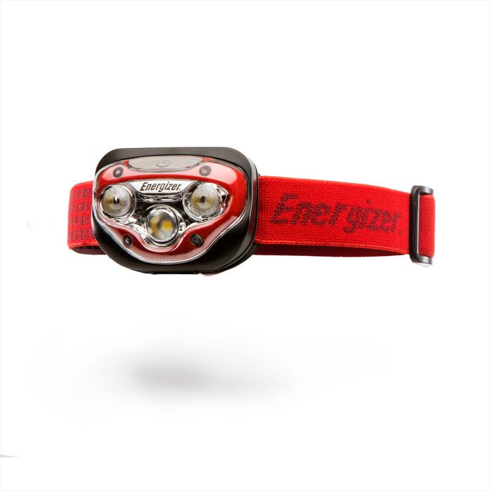 Lampe frontale LED - ENERGIZER - 4 LED - 47 lumens - 2 modes d’éclairage - Lumière rouge et blanche Lampe frontale LED - ENERGIZER - 4 LED - 47 lumens - 2 modes d’éclairage - Lumière rouge et blanche