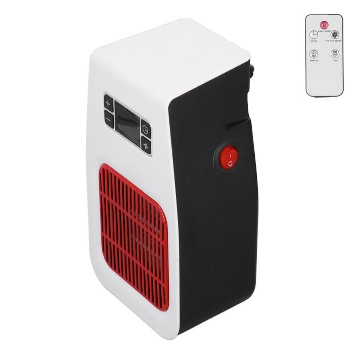 JIT Mini radiateur électrique 900W Mini radiateur portable avec pour bureau à