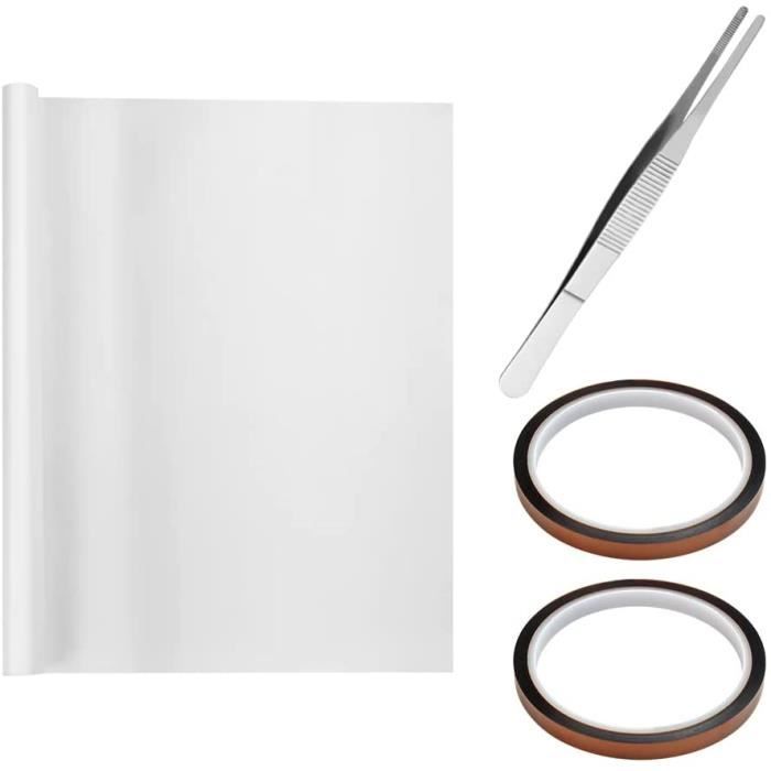 MR.R 3 Pack 0.11mm Épaisseur 16''x24'' PTFE Presse À Chaud Feuille De